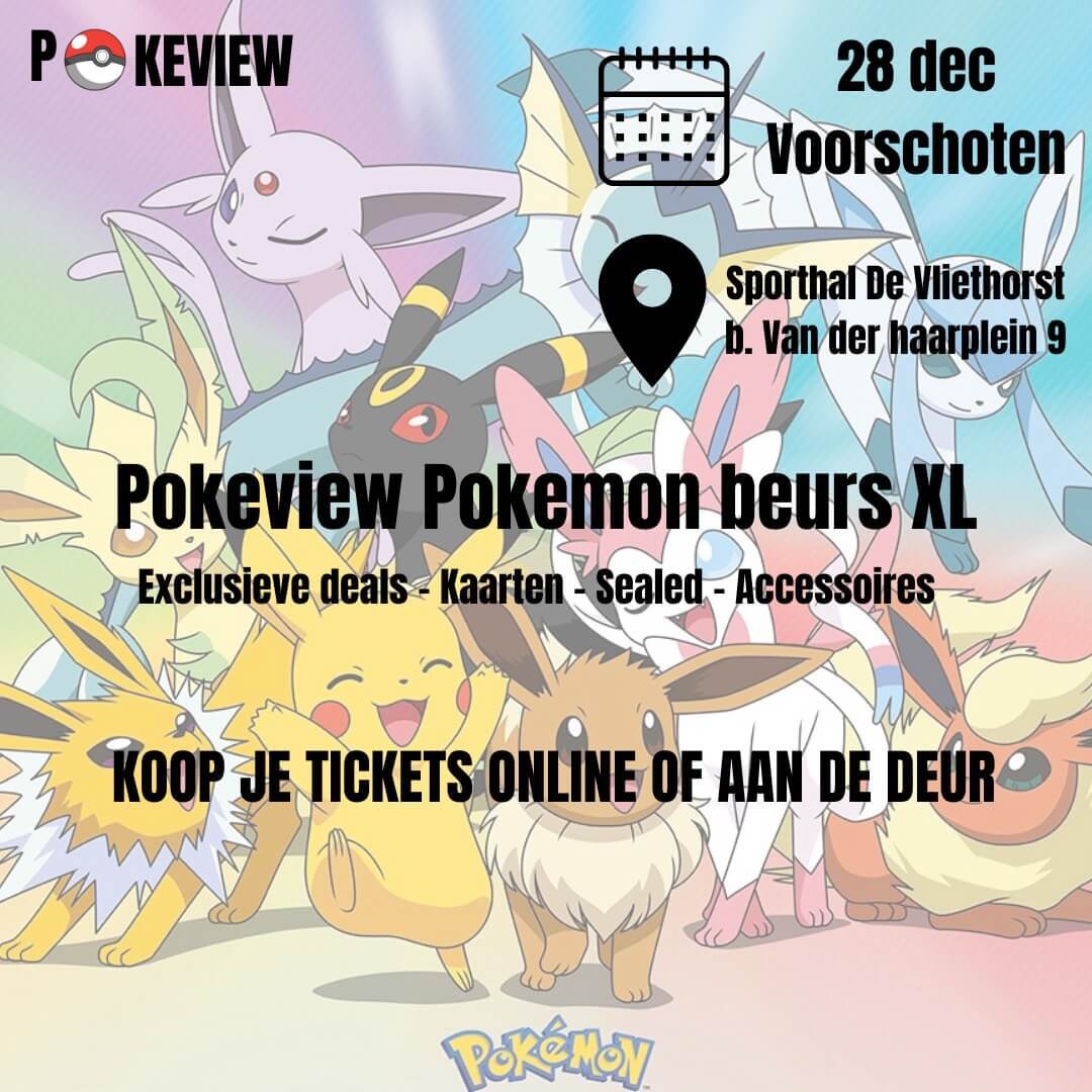 Pokéview beurs XL Voorschoten